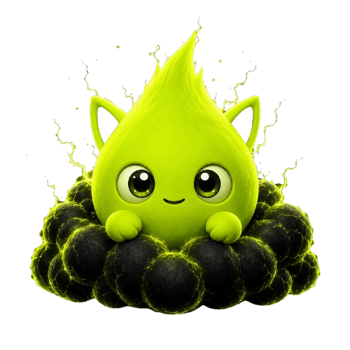 Impulse — the Lightning Sprout mascot